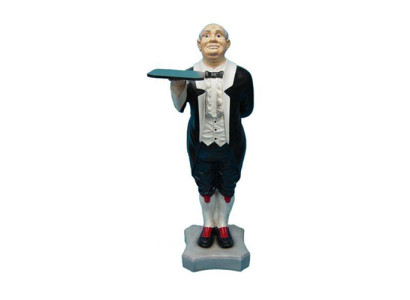Socha Butlera Figurka Socha Sochy Sochařství Restaurace Hotel 110 cm Odkládací Nové