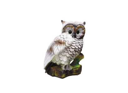 Eule Vogel Garten Dekoration Statue Skulpturen Figuren Skulptur 51 cm Neu Deko