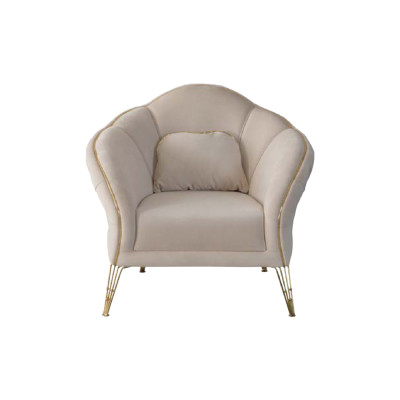 Chesterfield Design Beige Pohovka Křeslo Potah Pohovka Pohovky 1 Osoba Nový
