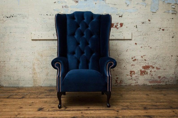 Chesterfield designová pohovka křeslo gauč čalouněné křeslo pohovky 1 místné nové