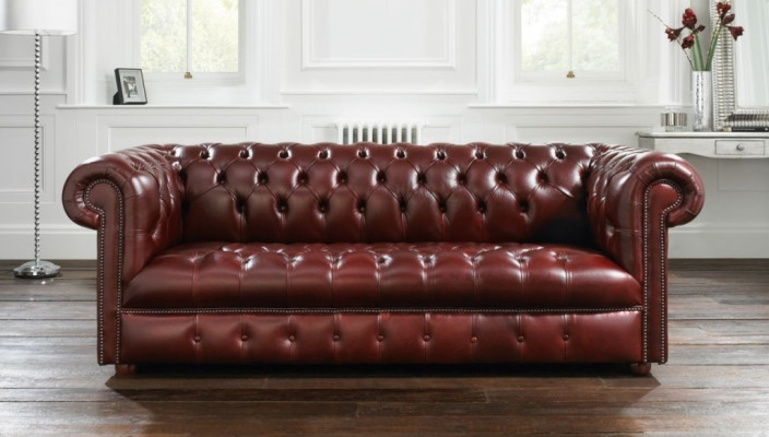 Chesterfield Sofa 3 SITZER Polster Designer Couchen Sofas Garnitur SL Sofa 16