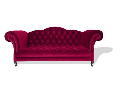 Chesterfield pohovka 3 SEDAČKY Čalouněný designér gaučů souprava sedacích souprav SL Sofa 46