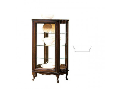 Klasická vitrína Skříň Italský nábytek Vitrína Vitrína Nová WW3-4