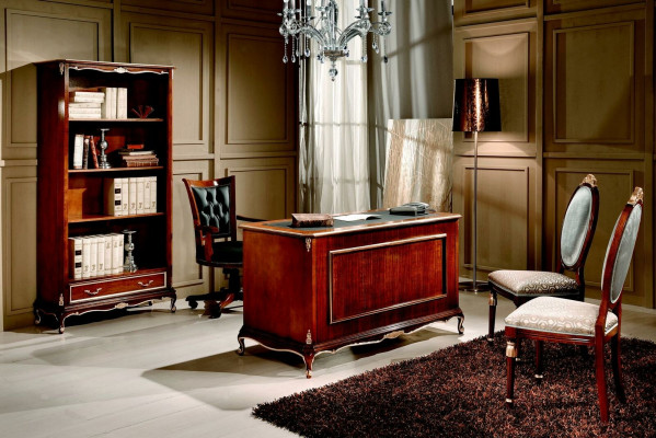 Nábytek do kanceláře Stůl Psací stůl Italský styl Nábytek Skutečné dřevo Psací stoly