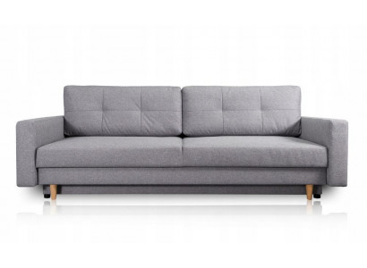 Pohovka 3místná šedá Pohovky styl luxus obývací pokoj moderní design látkový nový