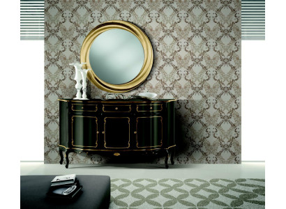 Pěkný konzolový skříňka sideboard komoda skříně regál Italský