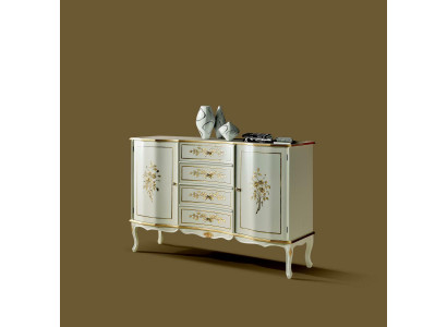 Luxus komoda skříň Italský nábytek z dřeva Design nábytek konzole
