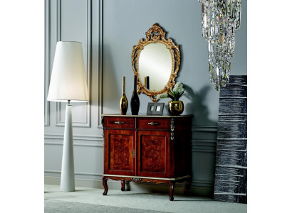 Designer dřevěný Italský nábytek Design Nábytek Styl Baroko 2dílná Komoda