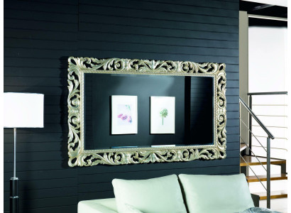 Luxusní designové zrcadlo Zrcadlo Antik Vintage Baroko Rokoko Masivní Baroko Rokoko Nové