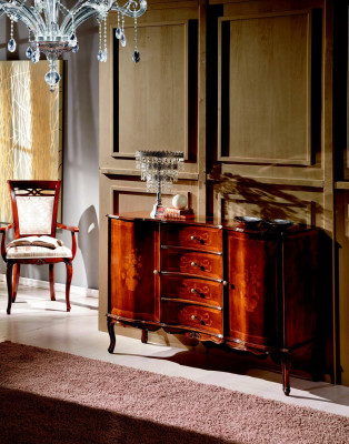 Sideboard Skříň Komody Dřevěný Nábytek Skříně Komoda Luxusní Designer Konzoly
