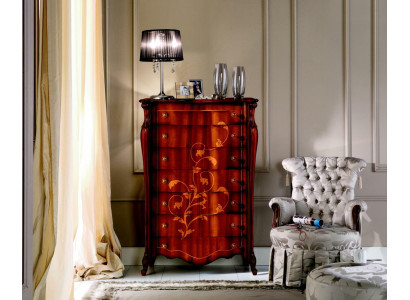 Italský nábytek komoda zásuvky skříň stoly sideboard vitrína