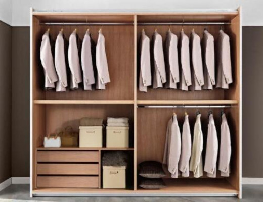 Šatník s posuvnými dveřmi skříně dřevěné šatní skříň ložnice šatník nábytek