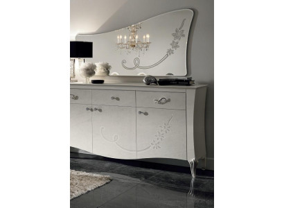 Sideboard Kommode Skříň Side Low Board Nábytek Komody Designové Skříně Dřevo