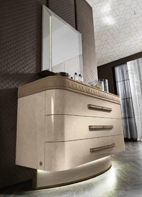 Komoda Sideboard Skříň Luxus Komody Skříň Regál Nábytek Dřevěná skříň Itálie