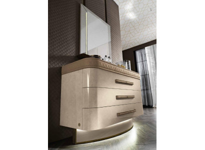 Komoda Sideboard Skříň Luxus Komody Skříň Regál Nábytek Dřevěná skříň Itálie