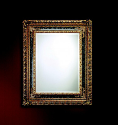 Zrcadlo na zdi Antikní zrcadlo Na stojáka, barokní antika Skutečné dřevo 102x192cm Nové