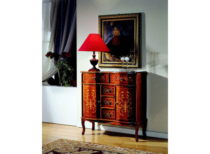 Luxus komoda Barokní design skříně dřevo Italský nábytek