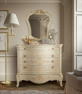 Komoda Skříň Komody Luxusní skříň Regál Konzole Nábytek dřevěná skříň Itálie Nový