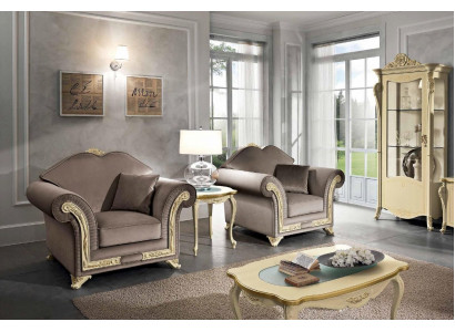 Vitrína dřevo luxus skříně klasický design skříně sklo italský nábytek