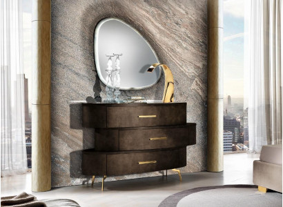 Designer Dřevěná Komoda Skříň Skříně Sekretář Konzoly Toaletní Stoly Stůl