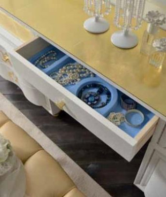 Toaletní stůl luxus design stoly kosmetika toaletní zrcadlo konzole ložnice