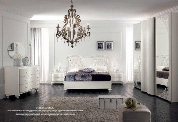 Nastavit komodu zrcadlo luxusní konzole komody ložnice stolička kompletní dřevo