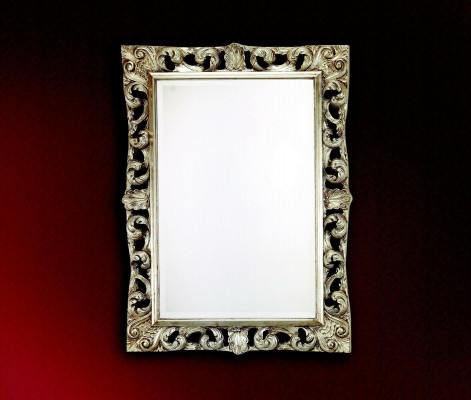 Obývací pokoj Zrcadlo Stěnné Zrcadlo Designérské Předsíň Koupelna Dřevo Sklo Design 113x113 Nový