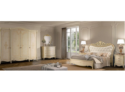 Chesterfield Bed Luxus Betten Upholstered Bed Double Bed Classic Wood Hotel