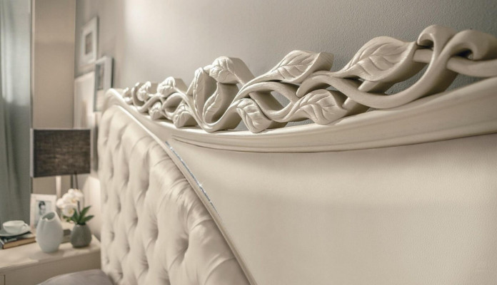 Luxus manželská postel Postel Posteľový rám Lôžko Spálňa Moderný dizajn