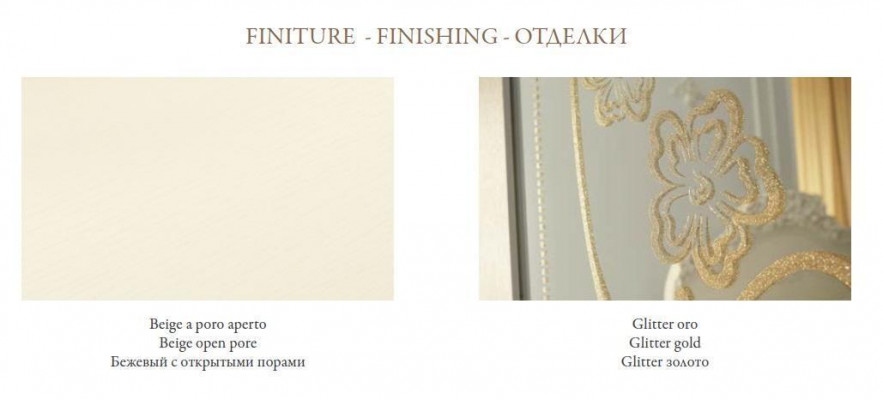 Postel Beige Dřevěná lůžka Ložnice Design Italský Art déco Itálie Nový