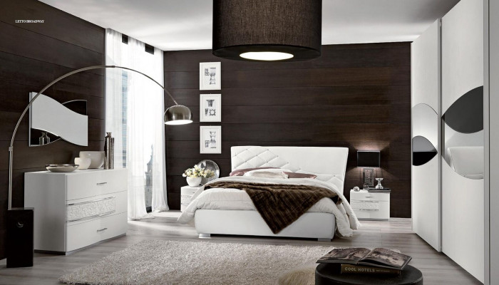 Postel Postelové rámy Postelové rámy Postele Dvojitá Luxusní manželská postel Bílá Moderní design