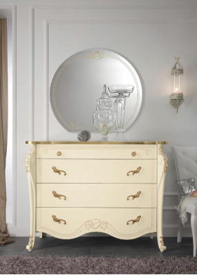 Komoda Beige Sideboard Stil Dřevo Nábytek Komody Nové Italský Návrh Nábytku