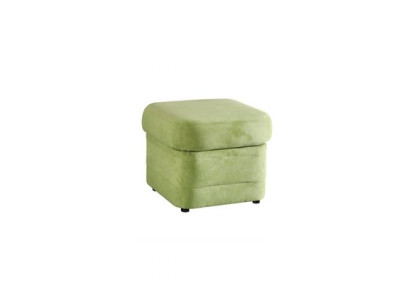 XXL Club Hocker Pufa Leder Ottoman Designer Textil Fußhocker Club Lounge