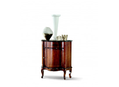 Italský nábytek Barokní Hnědá Komoda Bufet Designový nábytek Dřevo Nový