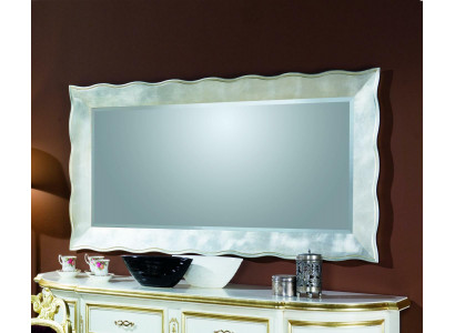 Klasické velké zrcadlo na zdi zrcadlo s rámem z dřeva šatní věšák rokoko