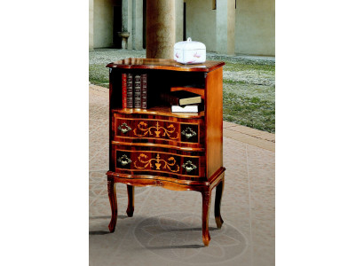 Nábytek Dřevo Styl Baroko Hnědá Komoda Skříně Designové Italský Nábytek