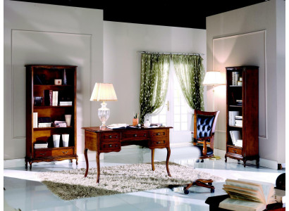 Italský klasický nábytek z masivního dřeva Luxusní psací stůl Kancelářský nábytek Styl