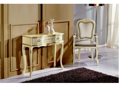 Poslat designérské luxusní barokní křeslo Italský dřevěný židle obývací pokoj nábytek