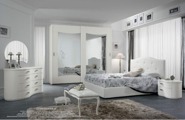 Komoda Bílá Italský Styl Dřevěný Nábytek Komody Klasický Nábytek Design Nový
