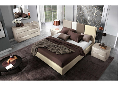 Postel Manželská postel Posteľné rámy Západka postele Manželské postele Luxus Dřevo Design Kožešina