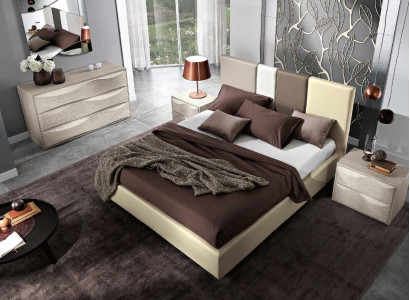 Postel Manželská postel Posteľné rámy Západka postele Manželské postele Luxus Dřevo Design Kožešina