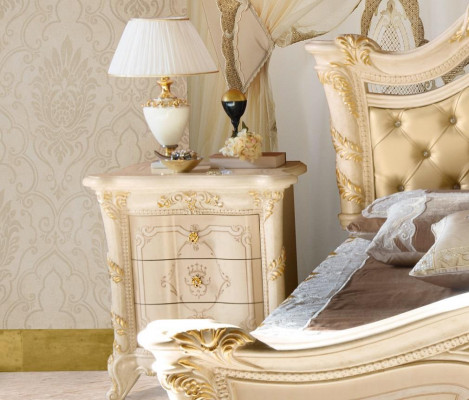 Noční stolky Nový noční stůl Noční konzole Design Přistavovací stůl Ložnice Stůl