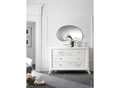 Komoda Příborník Sideboard Hnědý Nábytek Masivní Skříně Z Masivního Dřeva Komody