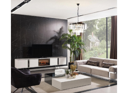 Sofa sestava 31 Sedadlo 2x Konferenční stolek Konferenční stolek Designový tapiter 5-dílný.