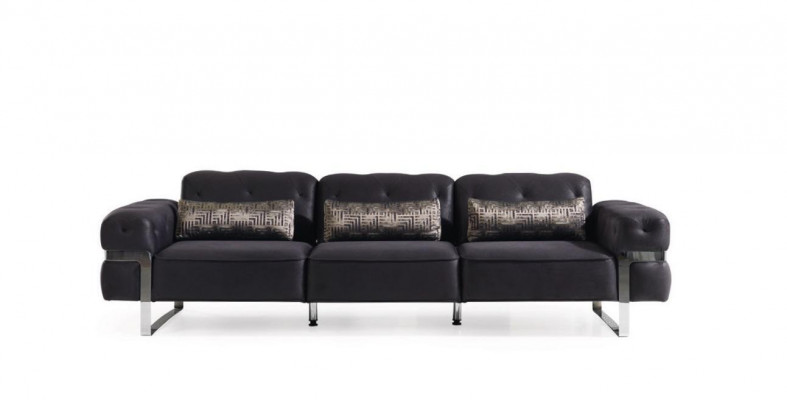 Sofa set 431 sedadla 3x konferenční stolky sedací souprava designových stolů 6 ks.