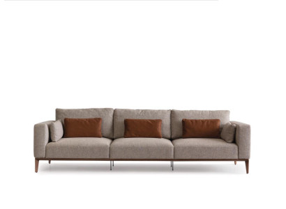 Wohnzimmer Sofagarnitur 4+3 Set Design Sofa Polster Modern Neu Luxus