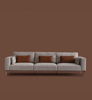 Obývací pokoj sedací souprava 4+3 Set Design Sofa Polster Modern Neu Luxus