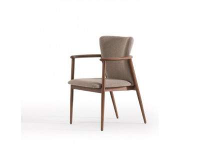 Jídelní židle design čalouněný textil moderní židle křeslo.