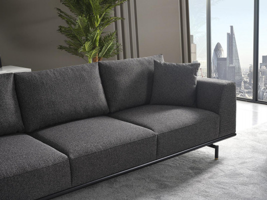 Sofa sada 431 Příborník Konferenční stolek Sedadlo Obývací pokoj Design nové 5 kusů