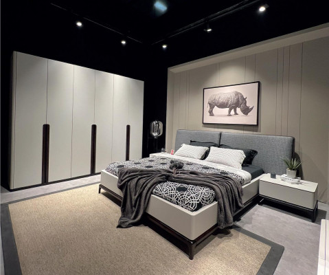 Ložnice skříně šatní skříň Dřevo Luxus Moderní design Nový